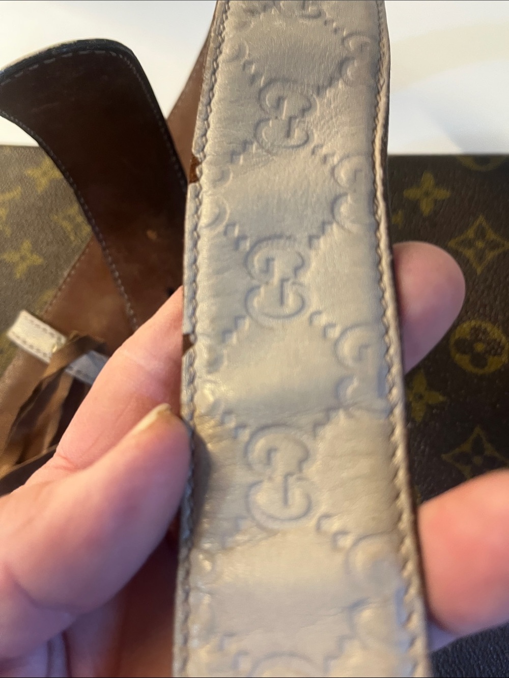 Rehab Gucci belt callouts buy her for the buckle! - Picture 5 of 15